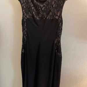 Ralph Lauren Black Sequin sheath dress